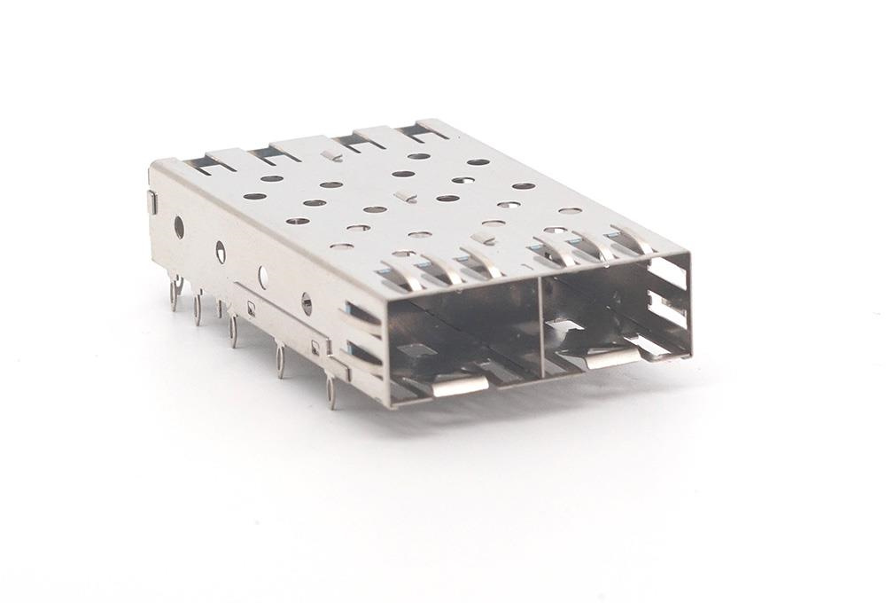 SFP 1X2 笼子 压接脚