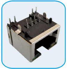  HL56L RJ45 JACK 1X1 LED