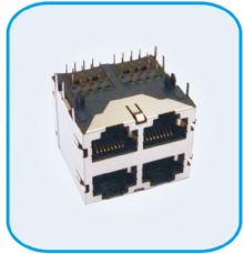  HL5902 RJ45 JACK 2X2