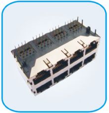 HL5902 RJ45 JACK 2X4