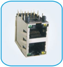 HL59L01 RJ45 JACK 2X1 LED