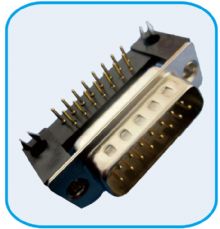 D-SUB  DR 15 Male Lathe Pin Screw