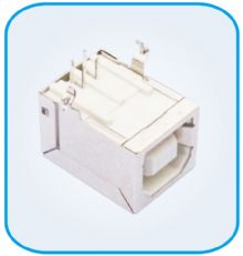 HLUSB001 USB-B TYPE FEMALE RIGHT ANGLE