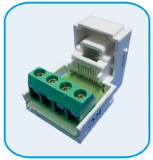 Cat3 Screw Type Keystone Jack